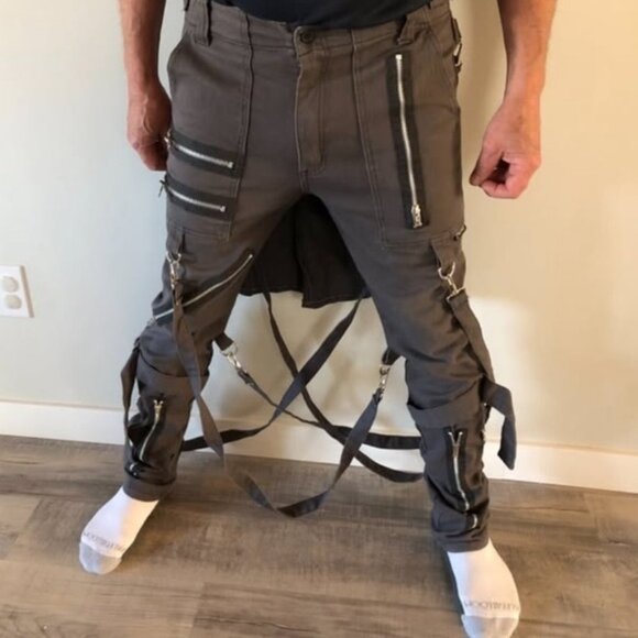 Tripp nyc Bondage BumFlap Pant Unisex Men’s Size 32 - Picture 1 of 15